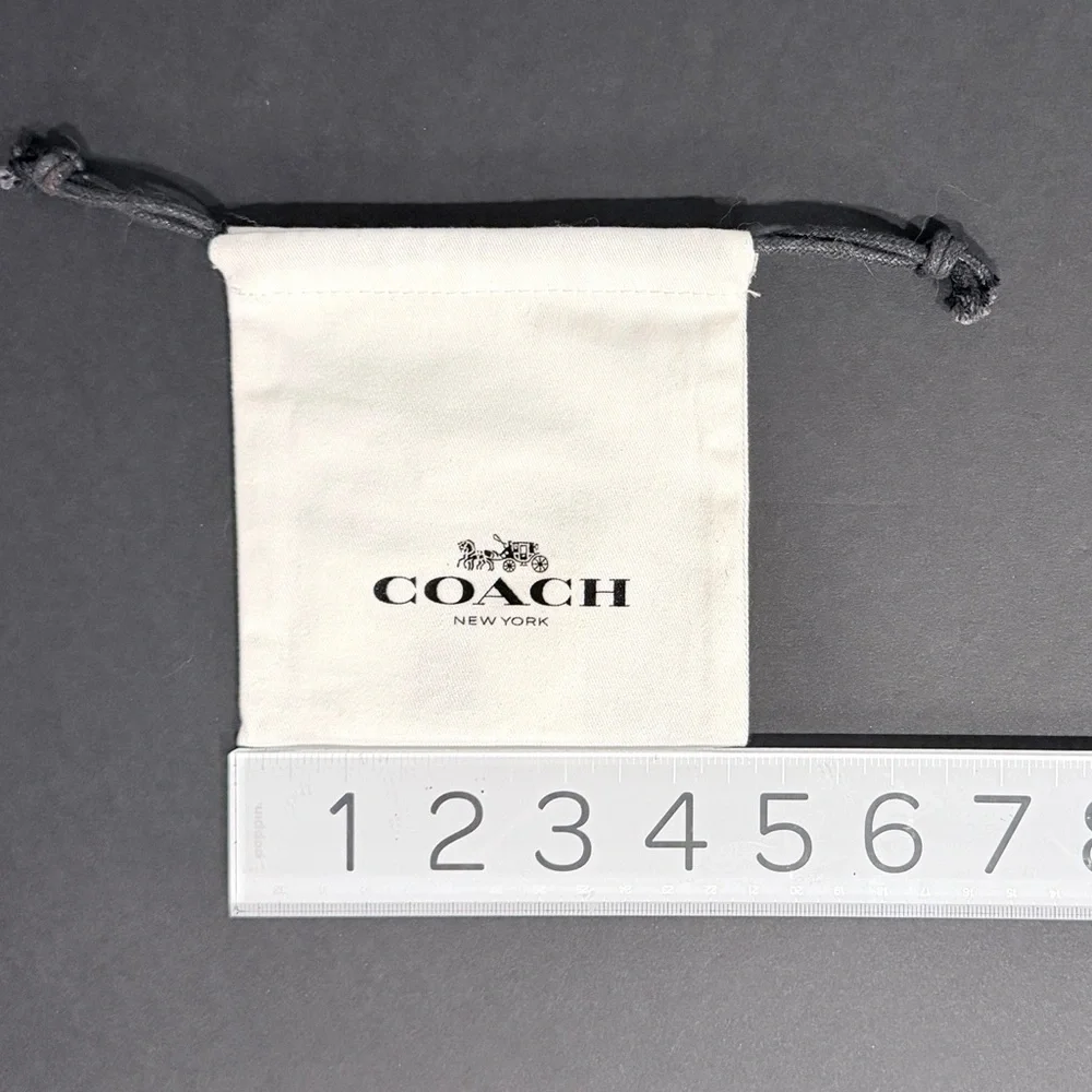 Coach Designer Jewelry Dust Bag Storage Pouch Giftbag